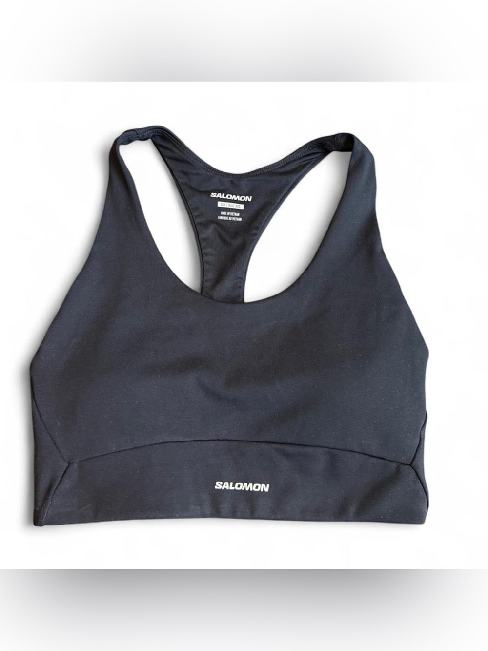 Salomon Black Sports Bra